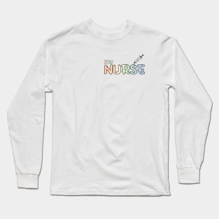 Intensive Care Unit (ICU) Nurse Rainbow Long Sleeve T-Shirt